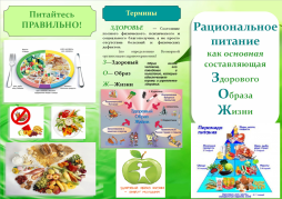 Рациональное питание - залог вашего здоровья!